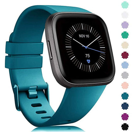 Fitbit Versa 2 Replacement Soft Silicone Sports Strap Watch Band