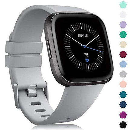 Fitbit Versa 2 Replacement Soft Silicone Sports Strap Watch Band