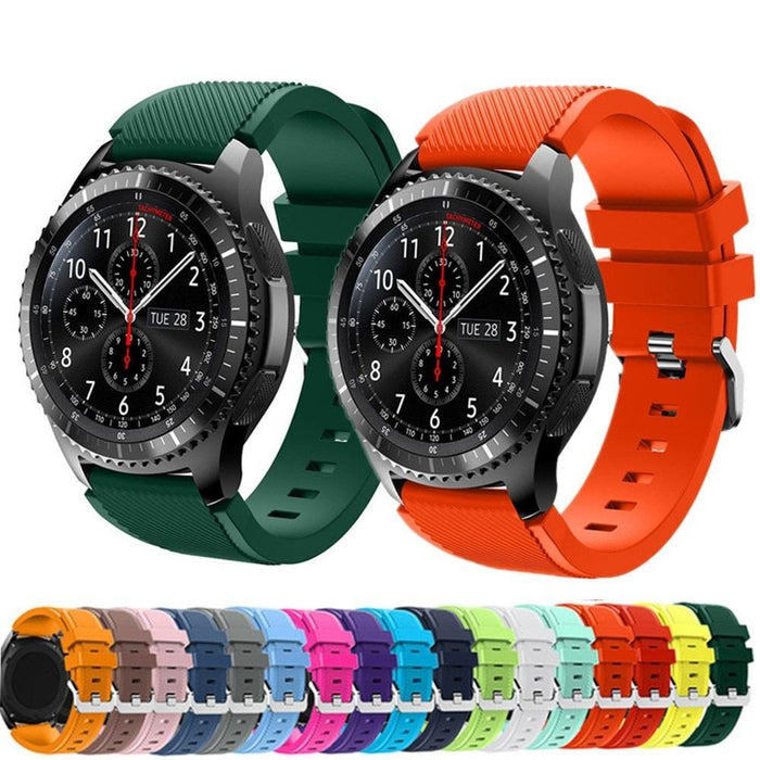 Samsung Galaxy Watch 4 Classic (42 MM) Soft Silicone Strap Sports Band - Quick Release