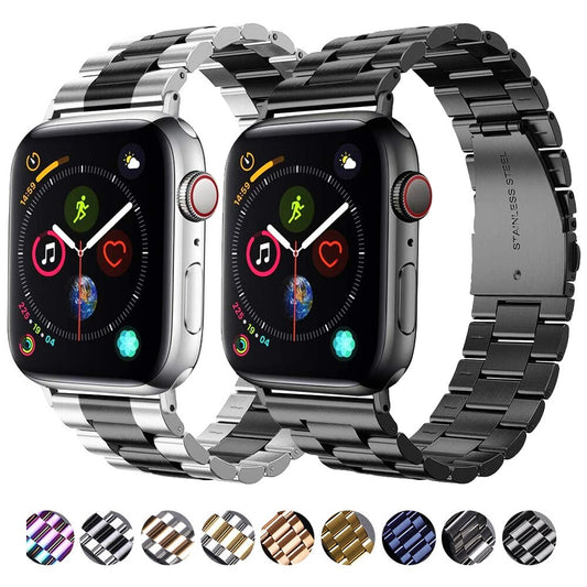 Apple Watch Series 6 Stainless Steel Strap Metal Bracelet Wristband
