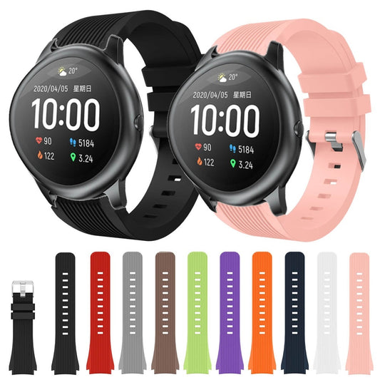 Samsung Galaxy Gear S2 Classic Line Design Soft Silicone Strap Sports Band - Quick Release