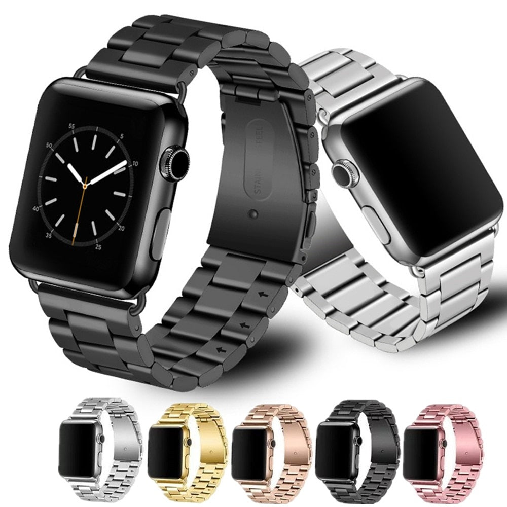 Apple Watch Series 5 Stainless Steel Strap Metal Bracelet Wristband