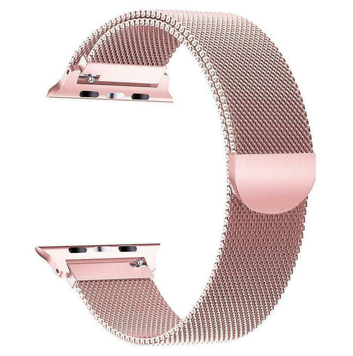 Rose gold mesh apple watch band sale