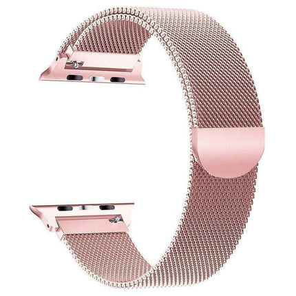 Apple Watch Series 3 Magnetic Milanese Mesh Loop Strap Stainless Steel Sports Slim Watch Band