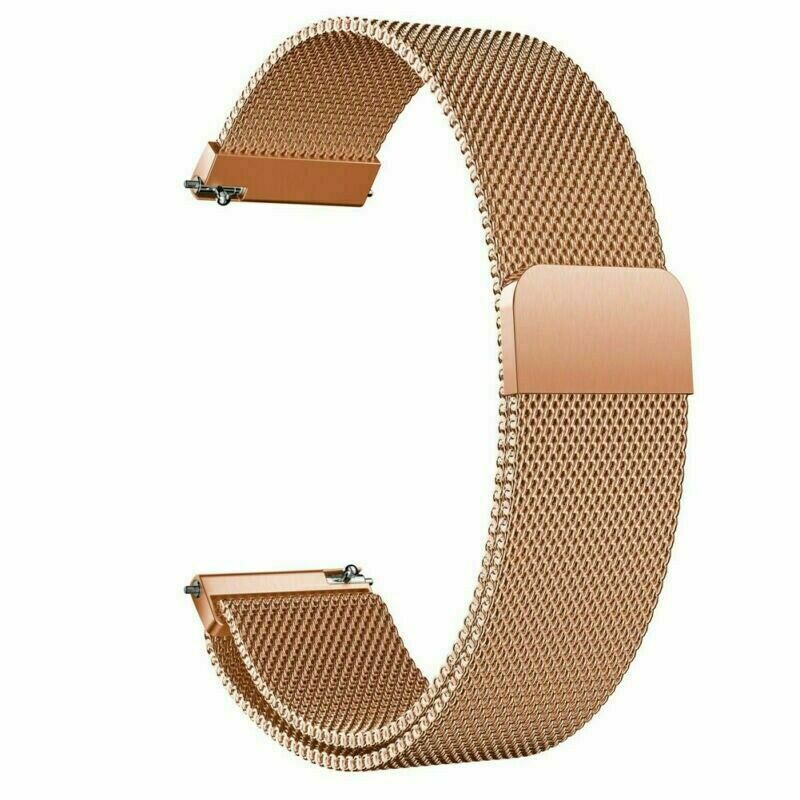 Samsung Galaxy Gear S3 Classic  Milanese Mesh Strap Stainless Steel Magnetic Metal Loop Band
