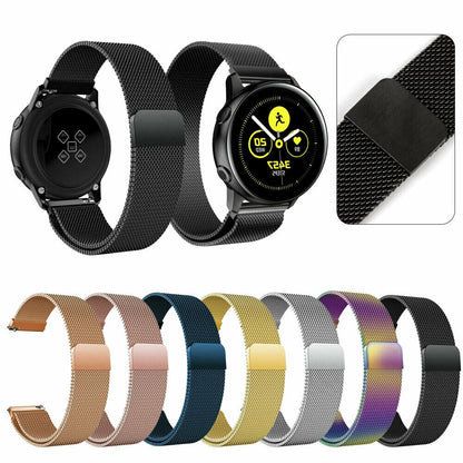 Samsung Galaxy Gear S3 Frontier Magnetic Milanese Metal Mesh Loop Band Strap Stainless Steel