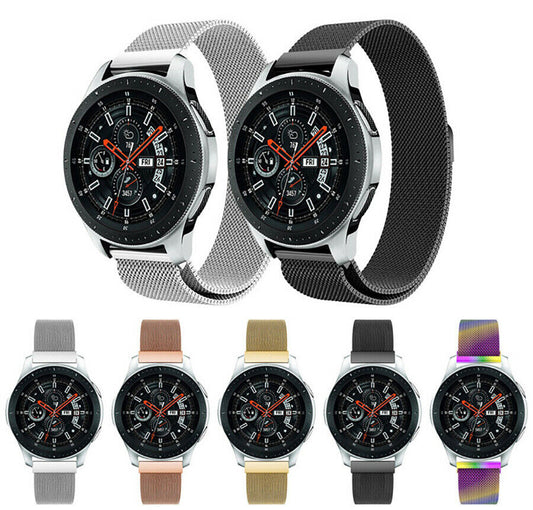 Samsung Galaxy Watch 42mm Magnetic Milanese Metal Mesh Loop Band Strap Stainless Steel