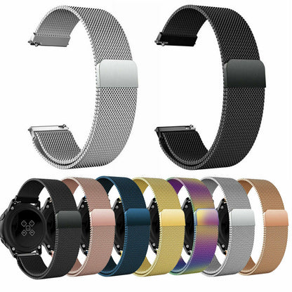 Huawei Watch GT 2 46MM Magnetic Milanese Metal Mesh Loop Band Strap Stainless Steel
