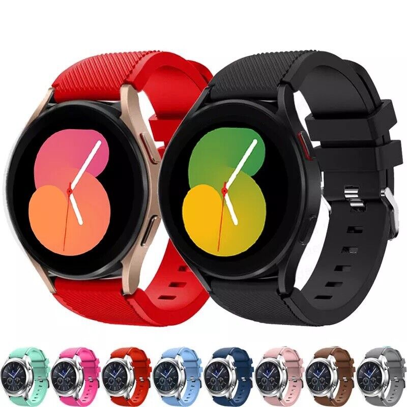 Silicone Sport Smart Watch Strap For Galaxy Watch 5 - Temu