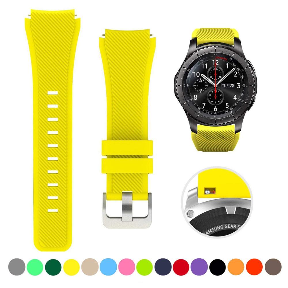 Fossil Gen 5 Carlyle HR Soft Silicone Strap Sports Band - Quick Release