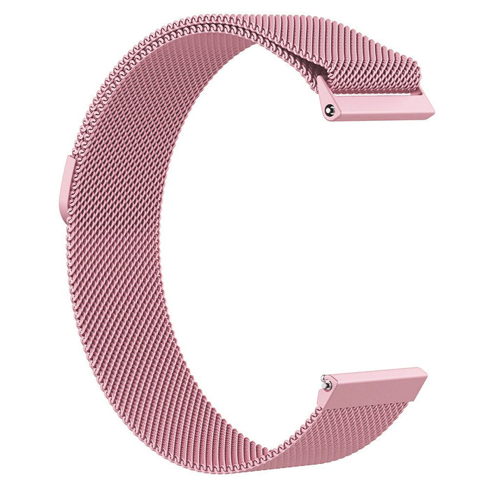 Fitbit Versa Magnetic Milanese Metal Mesh Loop Band Strap Stainless Steel